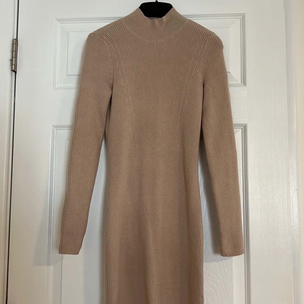 Abercrombie open-back midi sweater dress